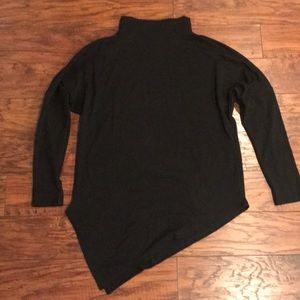 Black Mock Turtleneck Sweater